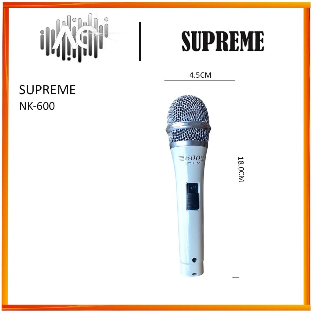 Supreme NK-600 Professional Voice Microphone - Image 6