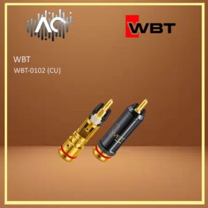 WBT 0102 (Cu-Gold / AG-Silver) Plated Over RCA Connectors / Plug(4Pcs/Set)