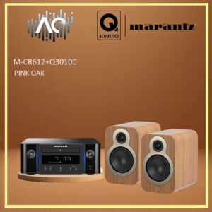 Marantz M-CR612 Network CD Player + Q Acoustics Q3010C Bookshelf Speaker (Package)