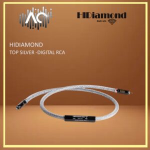 Hidiamond Top Silver Series Silver Digital RCA Cable-1.0M