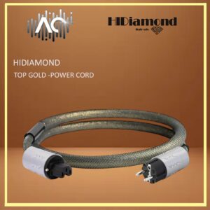 Hidiamond Top Gold Series Power Cord (US)2.0M