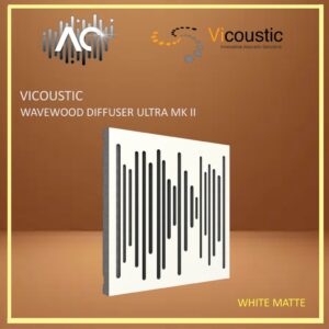 Vicoustic Wavewood Diffuser Ultra MKII Acoustic Panel (3Pcs/Set)