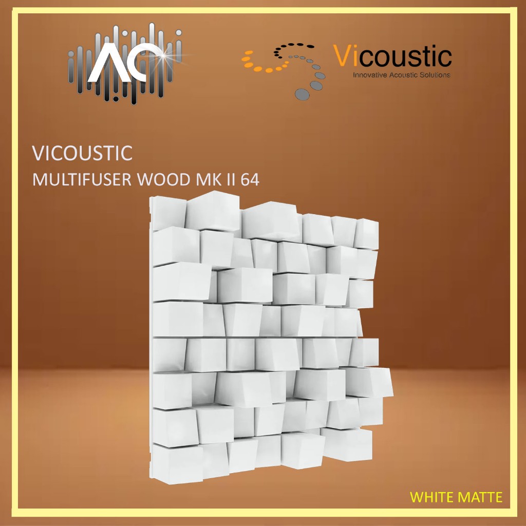 Vicoustic Multifuser Wood MKII 64 Acoustic Panel (1Pcs/Set) - Image 2
