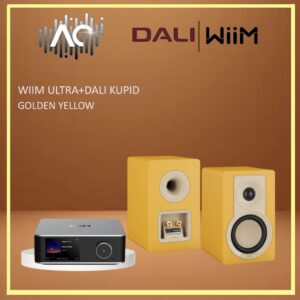 WIIM Ultra + Dali Kupid Compact High Performance Hi-Fi Loudspeaker Package