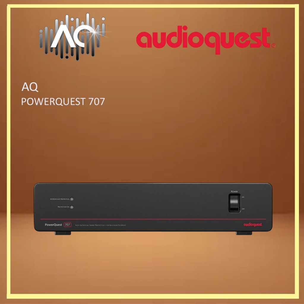 Audioquest PowerQuest 707 / 12-Outlet Power Conditioner & Non-Sacrificial Surge Protector