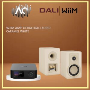 WIIM Amp Ultra + Dali Kupid Compact High Performance Hi-Fi Loudspeaker Package
