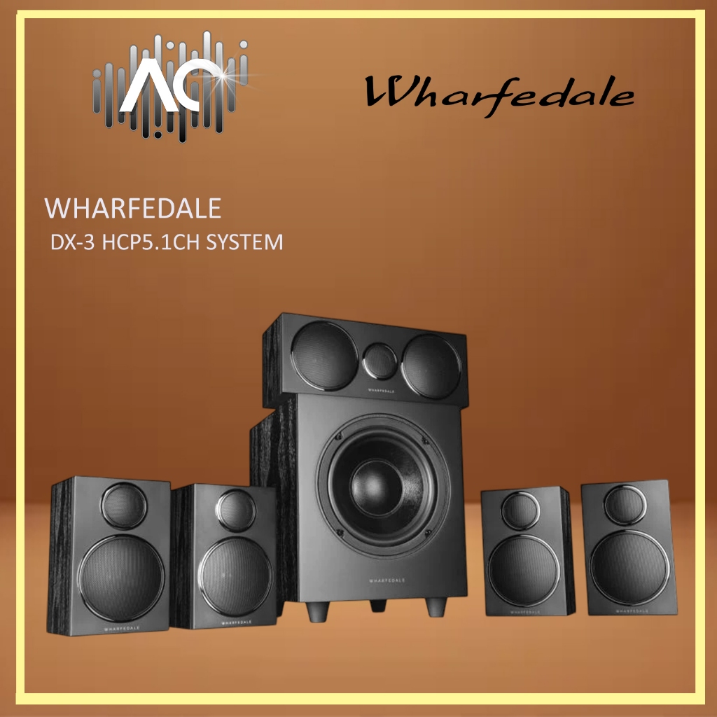 Wharfedale DX-3 HCP 5.1Ch Satellite Speaker System / Package