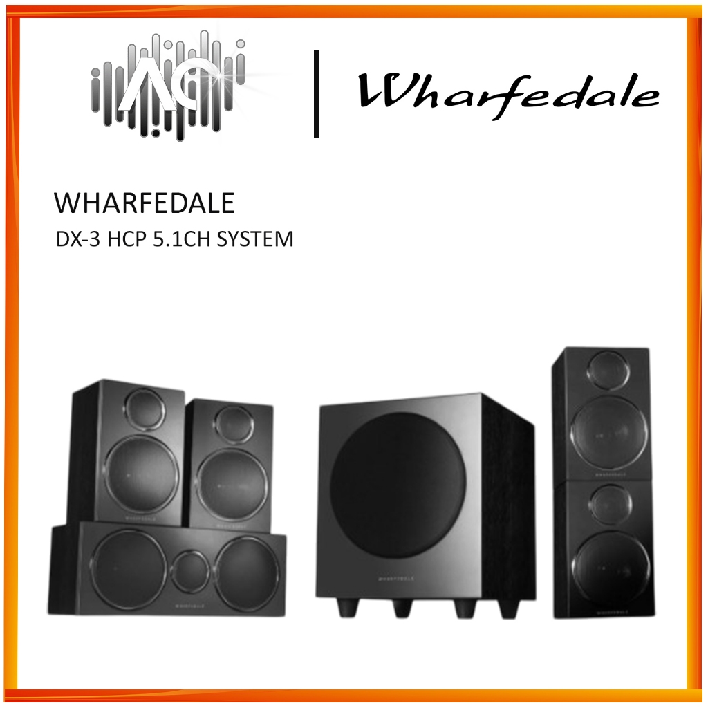 Wharfedale DX-3 HCP 5.1Ch Satellite Speaker System / Package - Image 3
