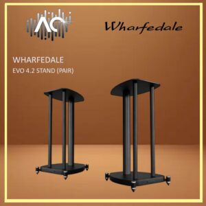 Wharfedale Evo 4.2 Speaker Stands (Black / Pair)