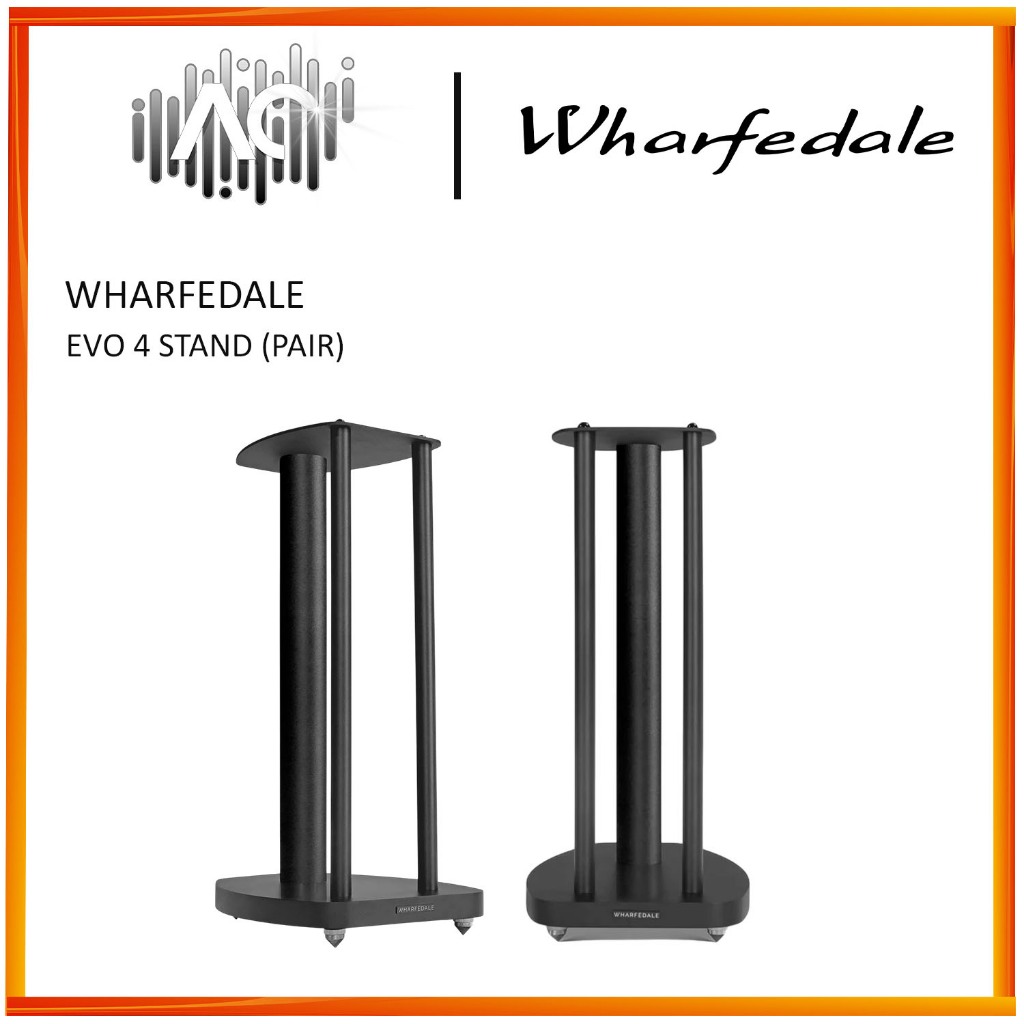 Wharfedale Evo 4 Speaker Stands (Black/Pair) - Image 2