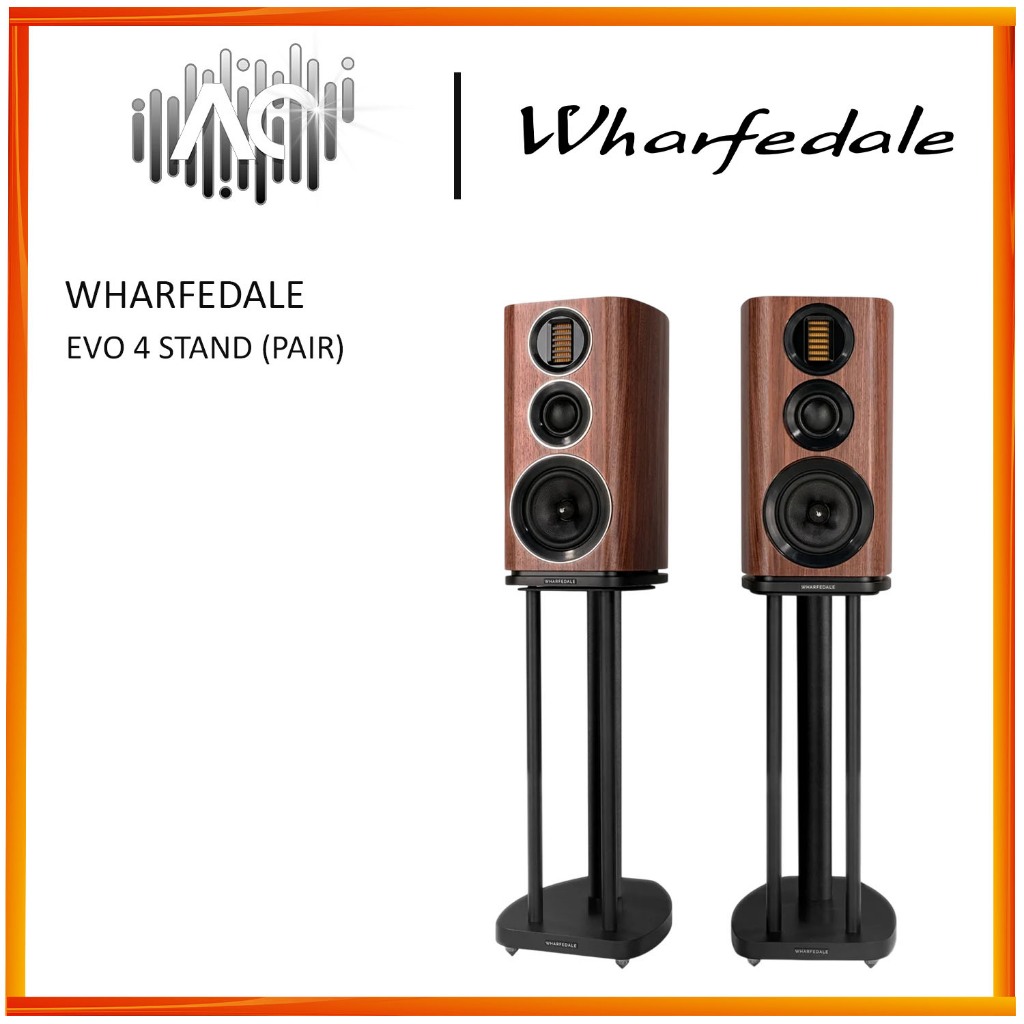 Wharfedale Evo 4 Speaker Stands (Black/Pair) - Image 3