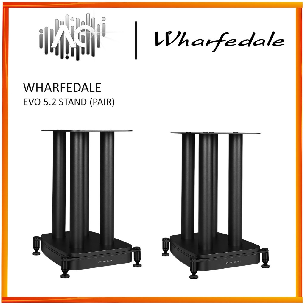 Wharfedale EVO 5.2 Speaker Stand (Black / Pair) - Image 2