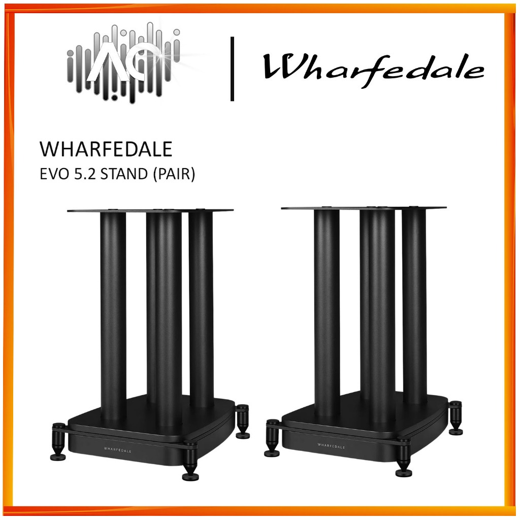 Wharfedale EVO 5.2 Speaker Stand (Black / Pair) - Image 3