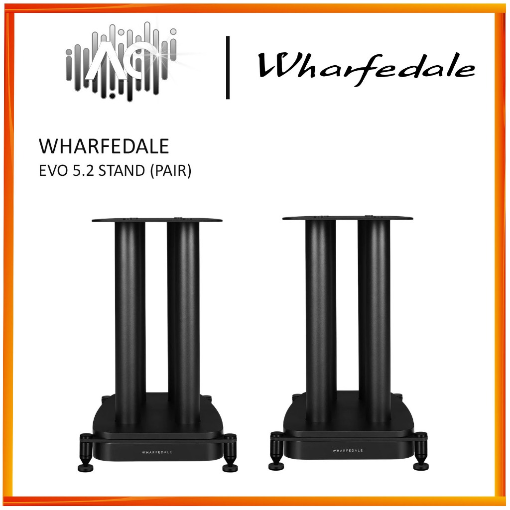 Wharfedale EVO 5.2 Speaker Stand (Black / Pair) - Image 4