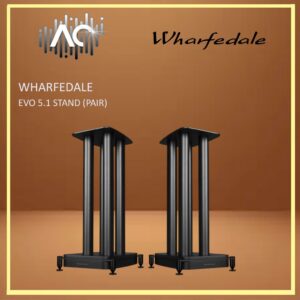 Wharfedale EVO 5.1 Speaker Stand (Black / Pair)