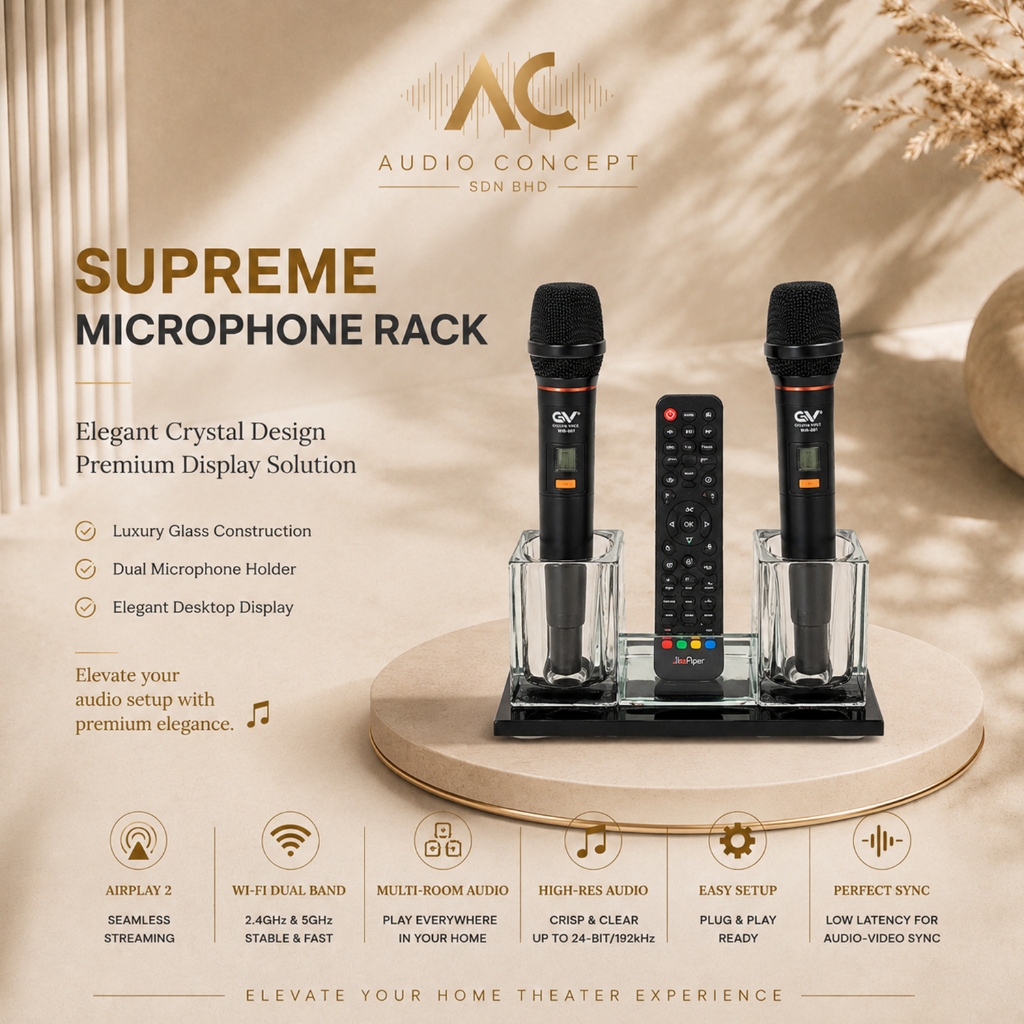Supreme Premium Glass Microphone Holder - Image 2