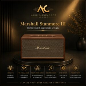 Marshall Stanmore III Bluetooth Wireless Speaker