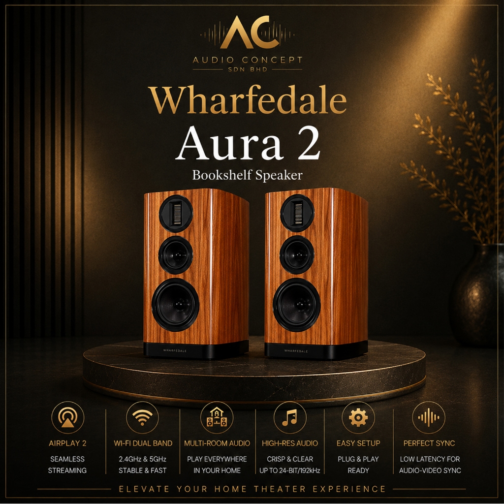 Wharfedale Aura 2 Bookshelf Speaker