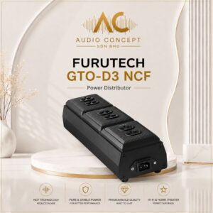 Furutech GTO-D3 (R) NCF High End Audio Grade Receptacle Power Distributor