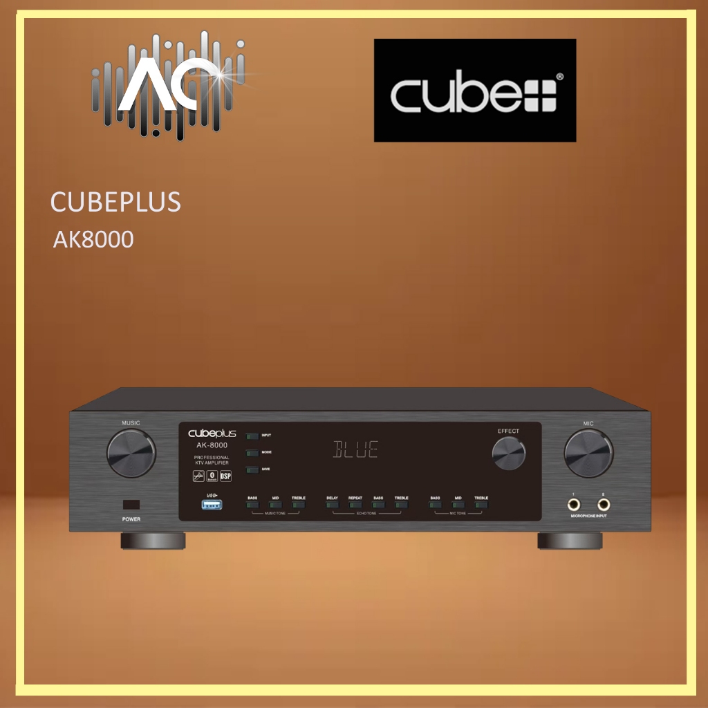 Cubeplus AK8000 Karaoke Amplifier