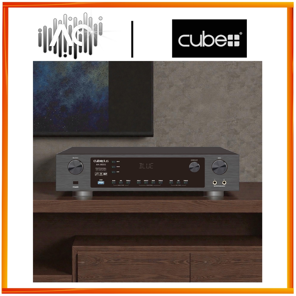 Cubeplus AK8000 Karaoke Amplifier - Image 4
