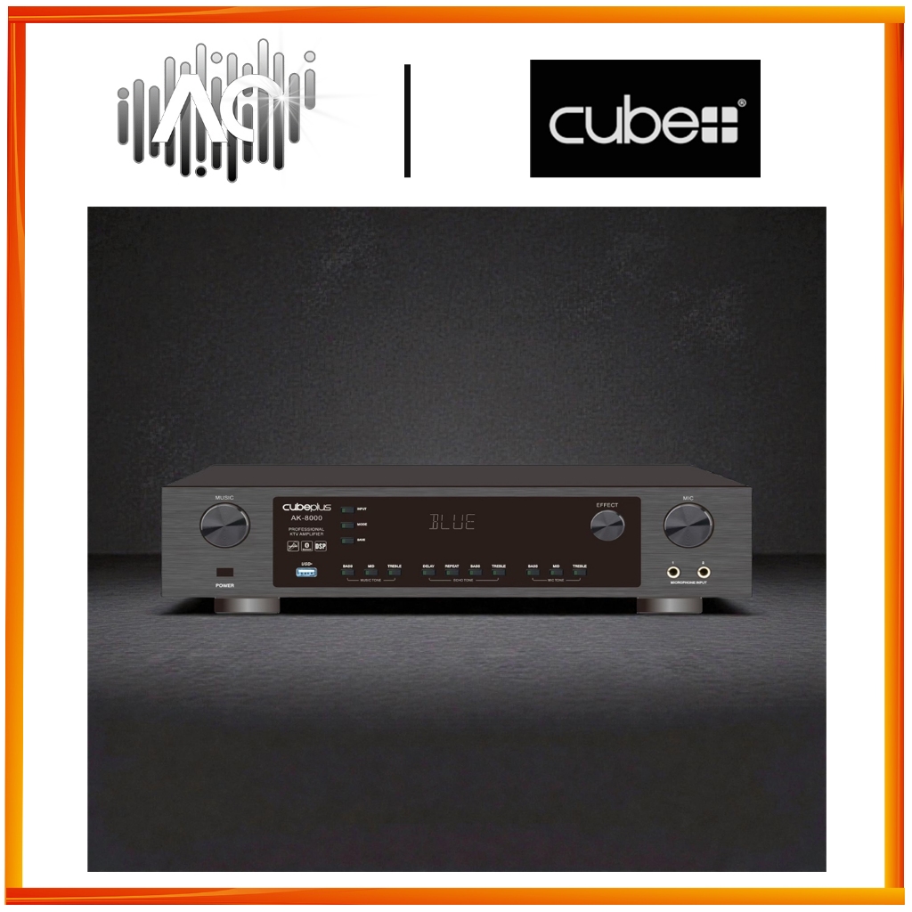 Cubeplus AK8000 Karaoke Amplifier - Image 5