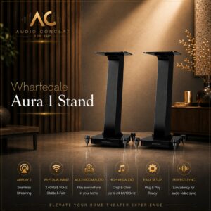 Wharfedale Aura 1 Speaker Stand (Pair)