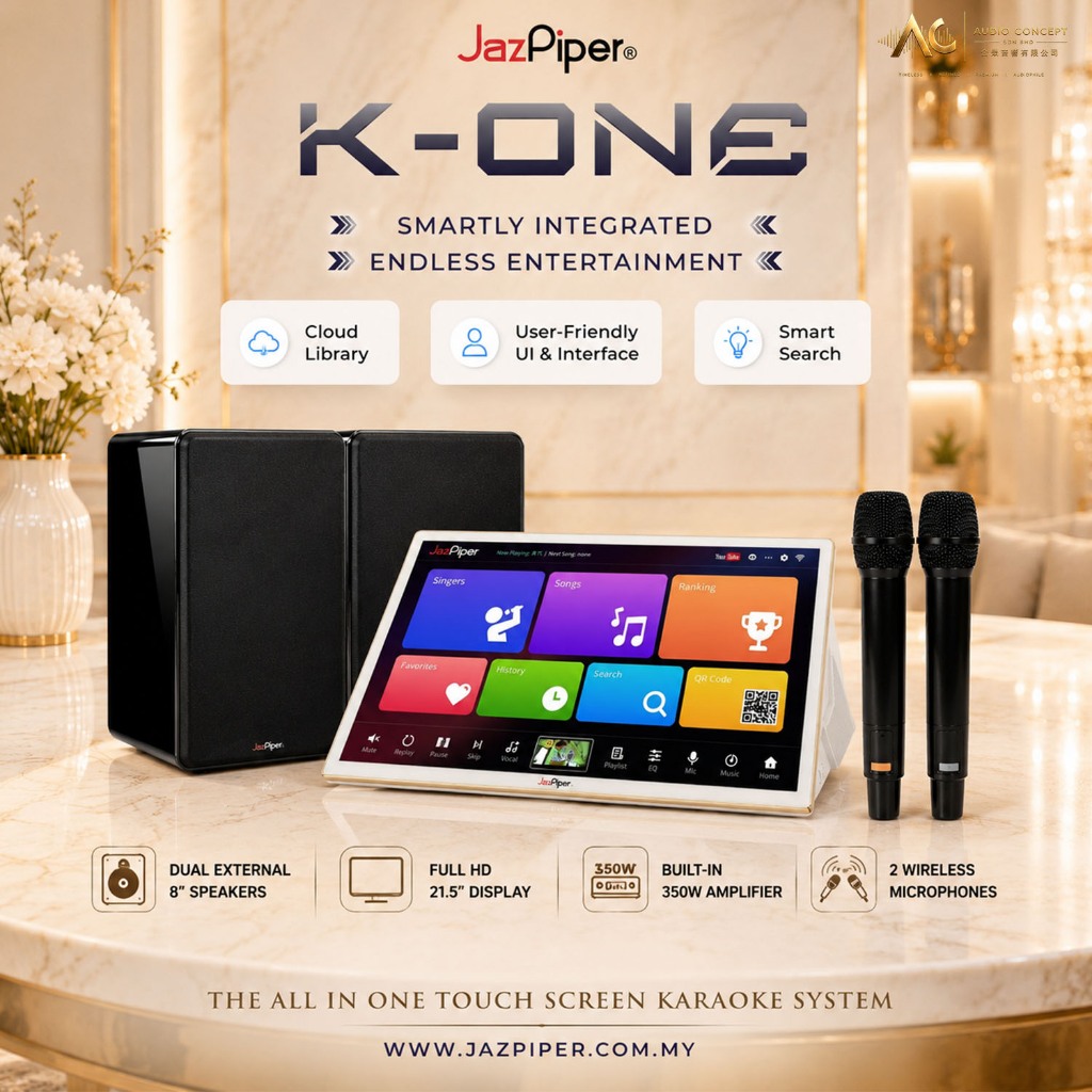 Jazpiper K-One All In One Karaoke System - Image 3