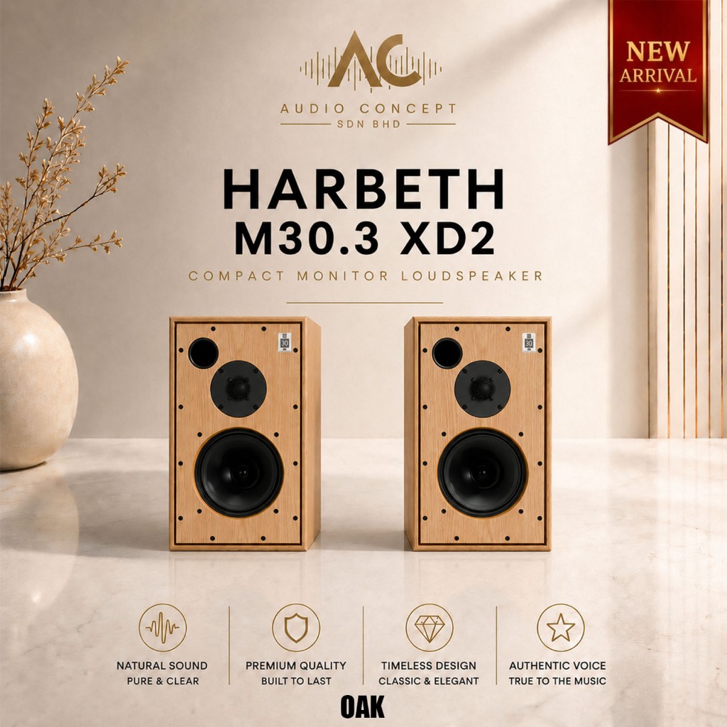 Harbeth M30.2 XD2 High-Performance Loudspeaker - Image 4