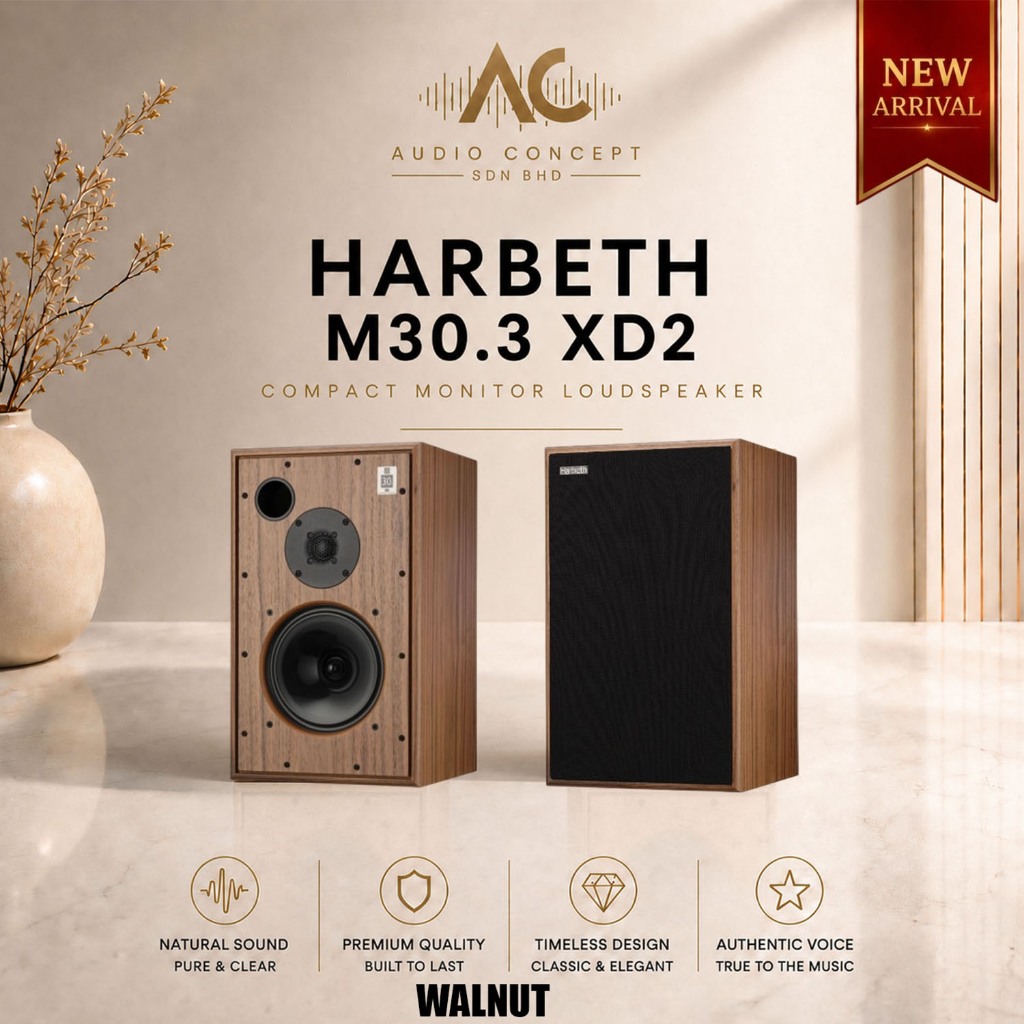 Harbeth M30.2 XD2 High-Performance Loudspeaker - Image 5