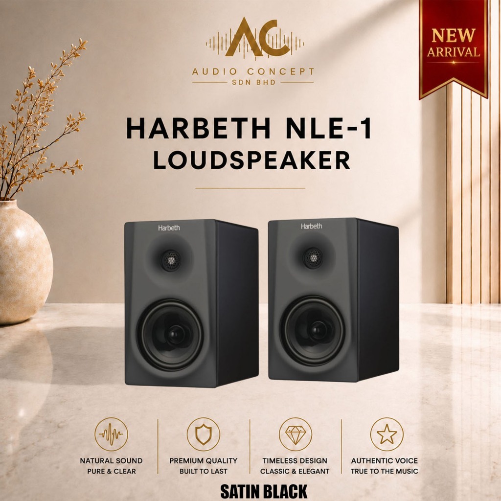 Harbeth NLE-1 High-Performance Digital Loudspeaker - Image 3