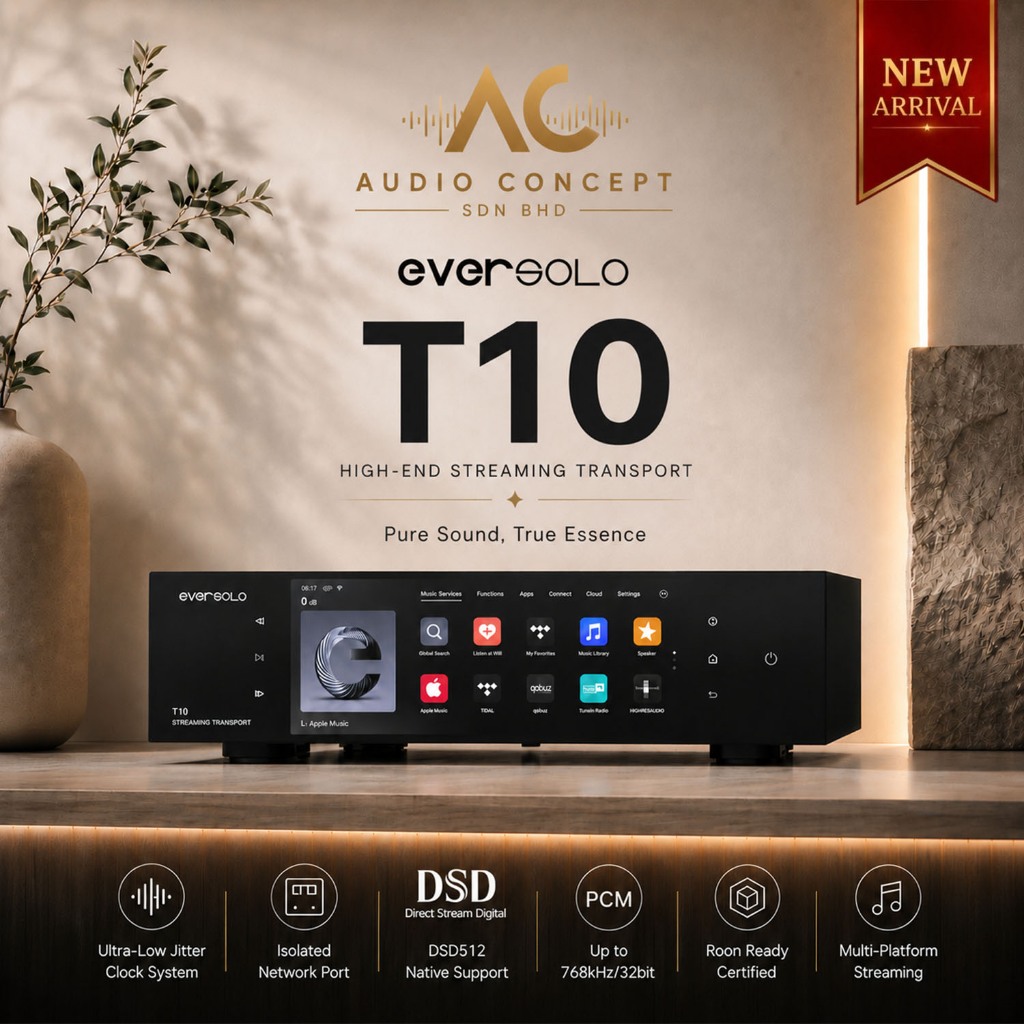 Eversolo T10 ReferenceStreaming Transport (Latest Arrival)