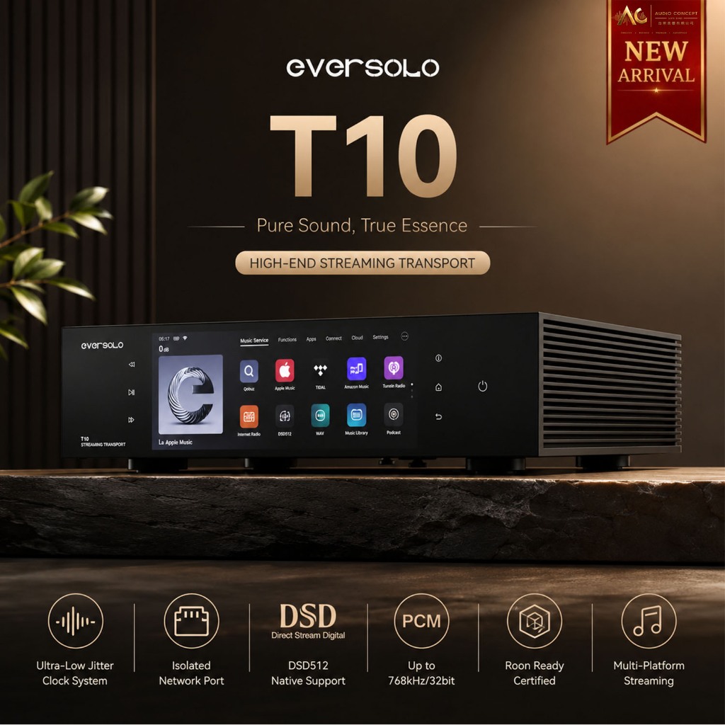Eversolo T10 ReferenceStreaming Transport (Latest Arrival) - Image 2
