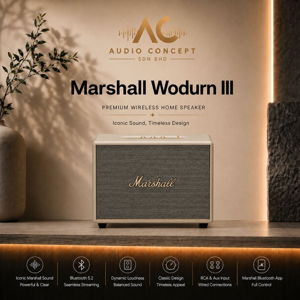 Marshall Woburn III Bluetooth Speaker