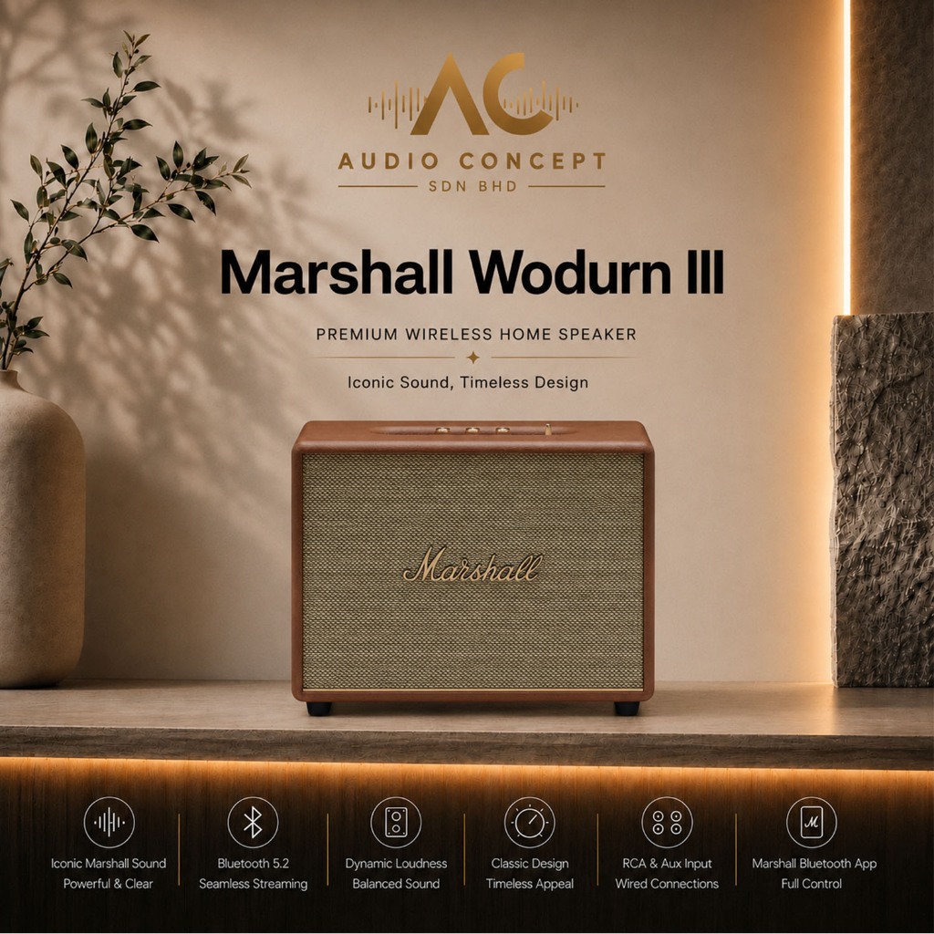 Marshall Woburn III Bluetooth Speaker - Image 3