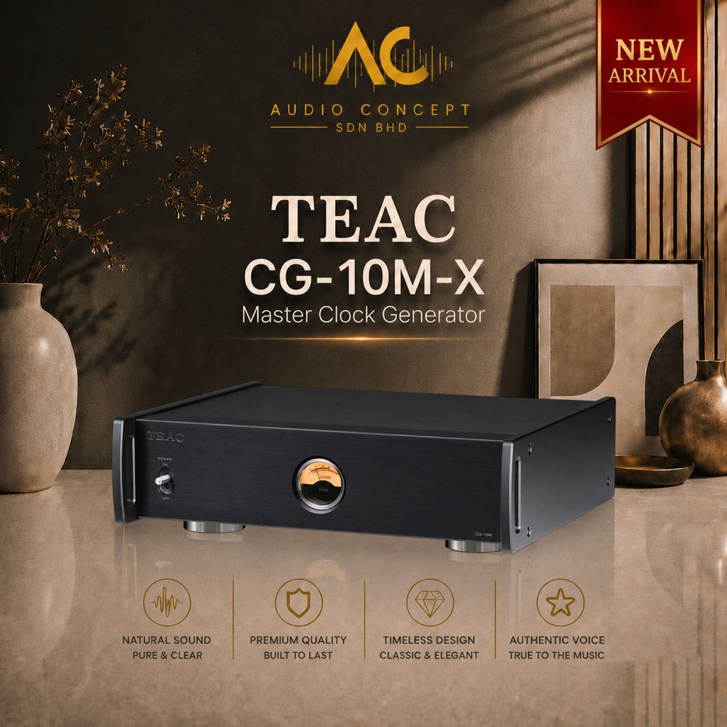 Teac CG-10M-X Master Clock Generator - Image 2