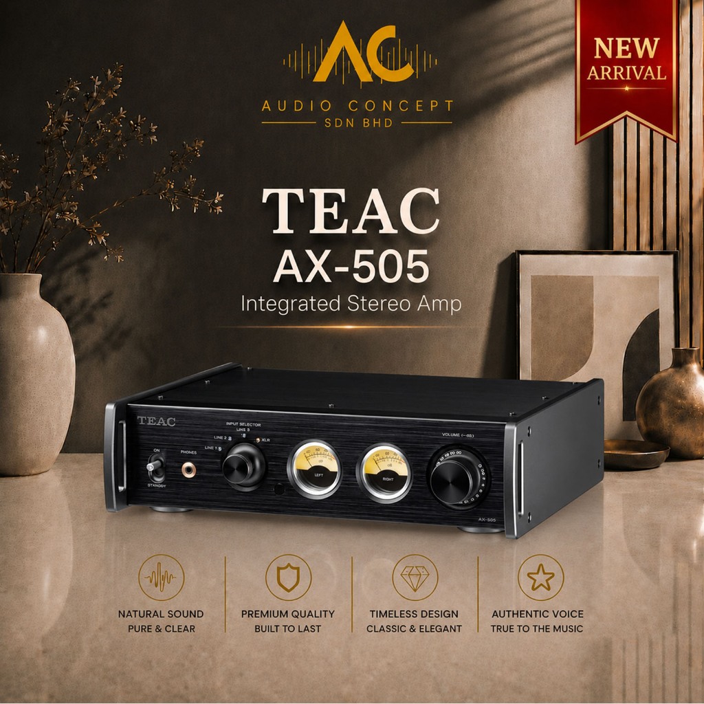 Teac AX-505 Integrated Stereo Amplifier - Image 2