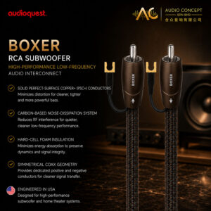 AudioQuest Boxer Subwoofer Cable