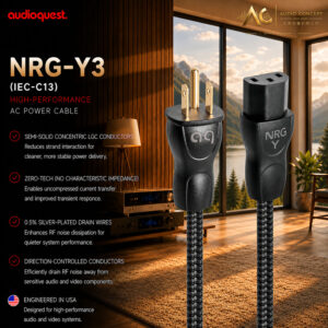 AudioQuest NRG-Y3 US-C13 Ac Power Cable-2.0Meter