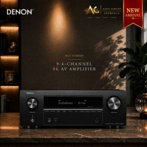 Denon AVC-X3900H 9.4CH 8K/4K AV Amplifier Powered By HEOS