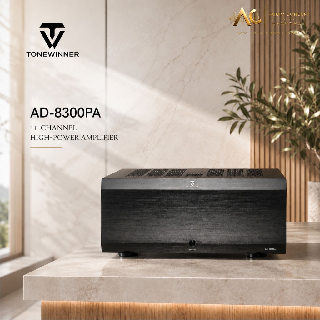 ToneWinner AD-8300PA / 11 Channel High-Power Amplifier - Image 2