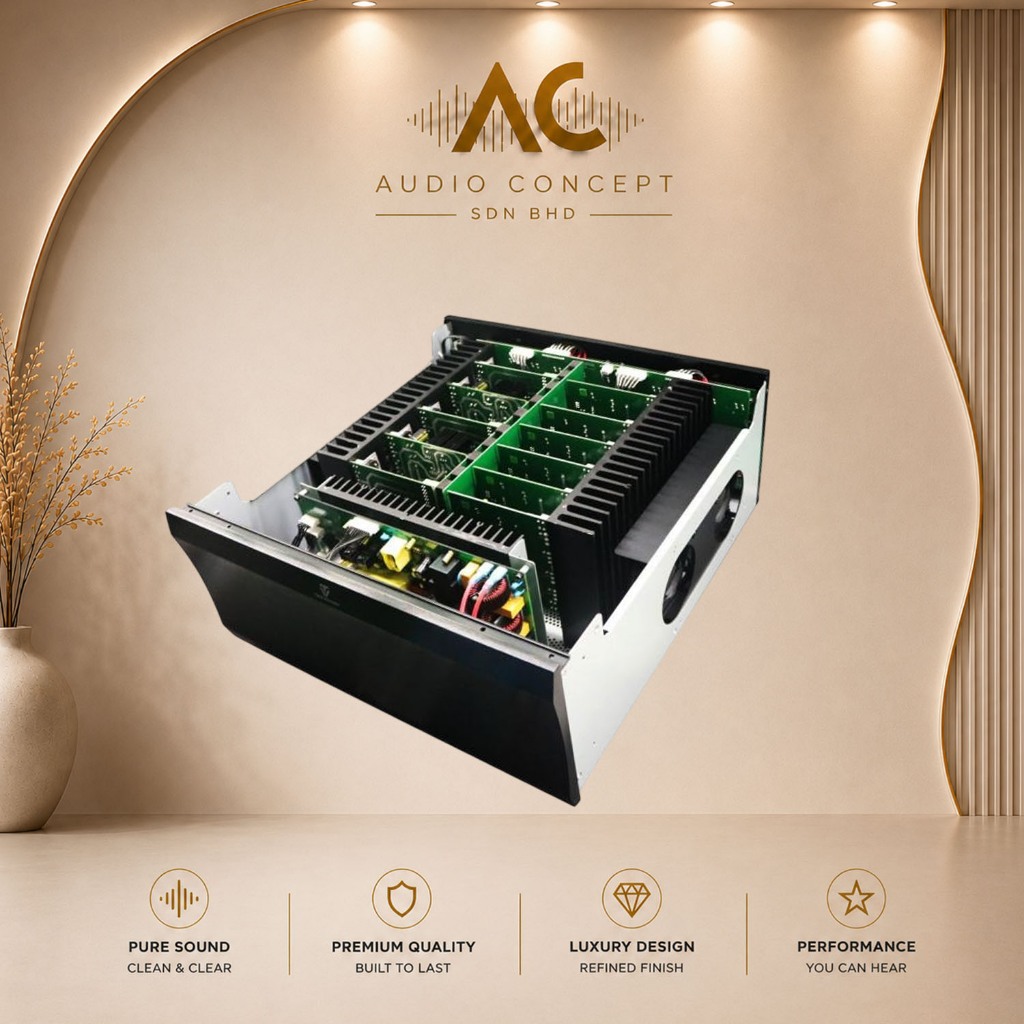 ToneWinner AD-8300PA / 11 Channel High-Power Amplifier - Image 4