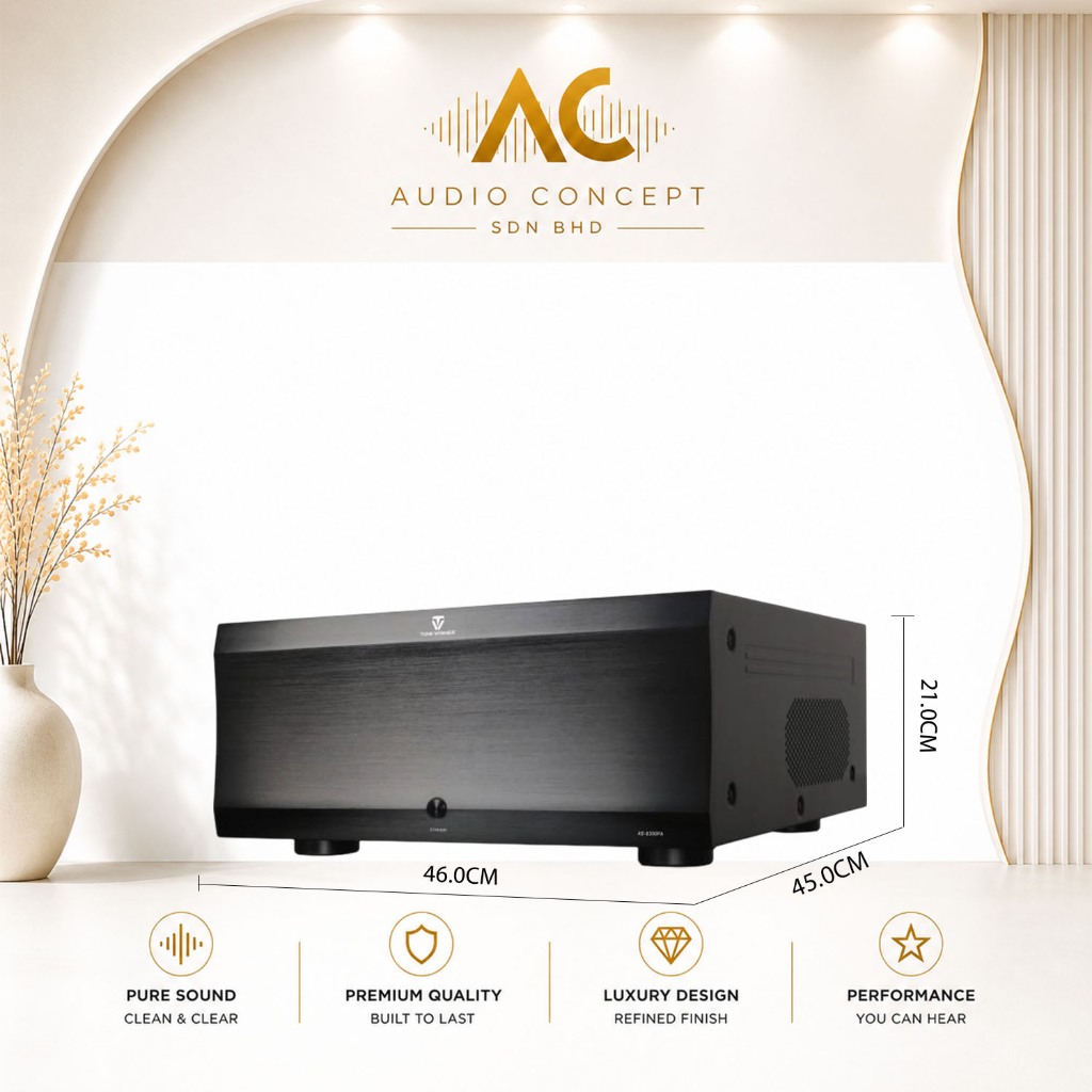 ToneWinner AD-8300PA / 11 Channel High-Power Amplifier - Image 5
