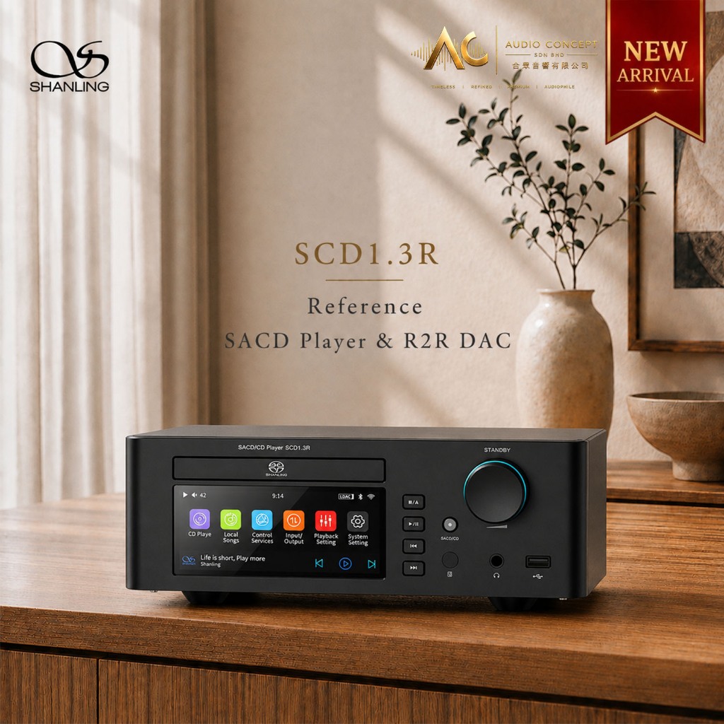 Shanling SCD1.3R Reference SACD Player & R2R DAC - Image 2