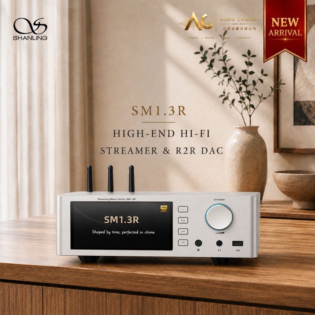 Shanling SM1.3R High-End Hi-Fi Streamer & R2R DAC - Image 2