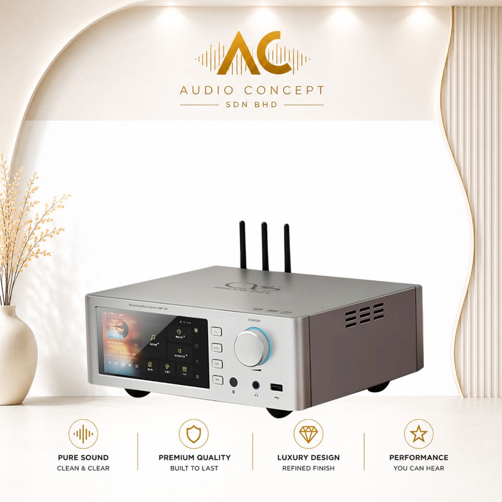 Shanling SM1.3R High-End Hi-Fi Streamer & R2R DAC - Image 6