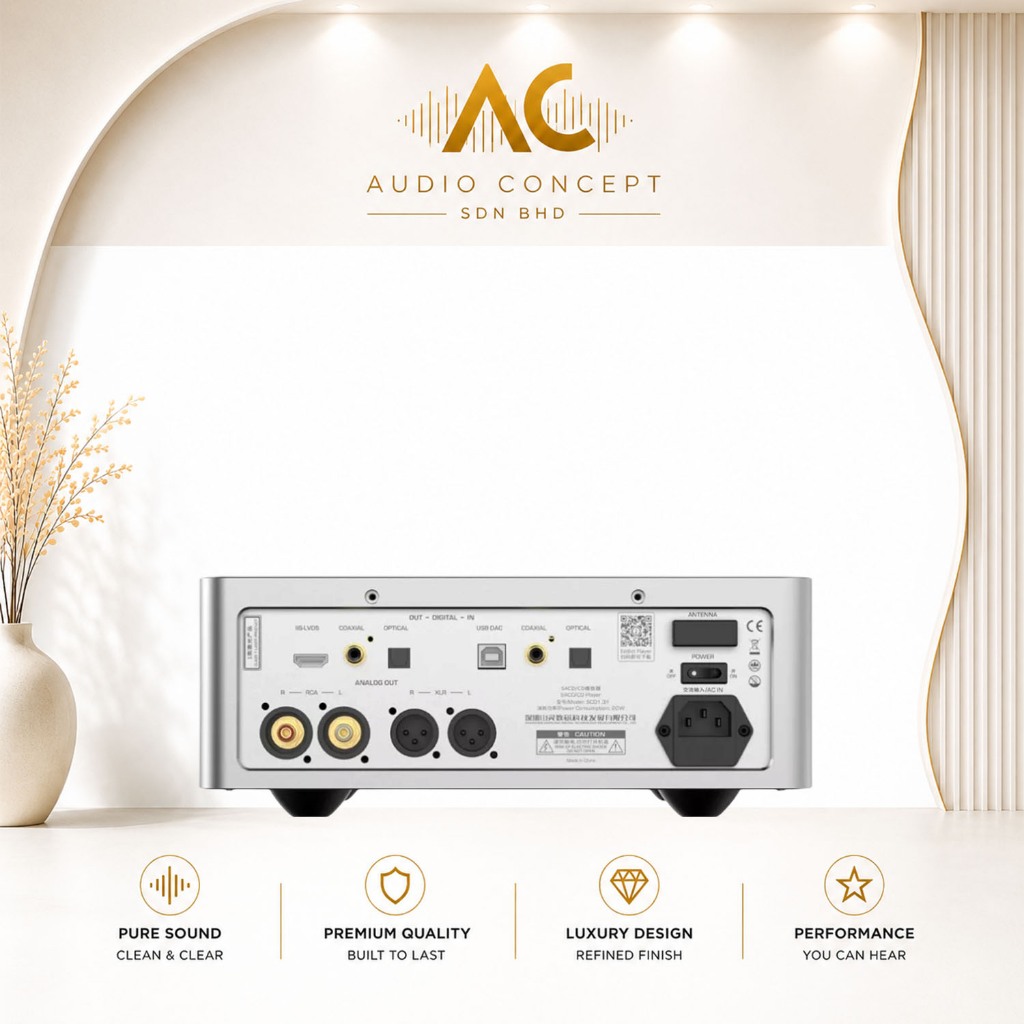 Shanling SCD1.3R Reference SACD Player & R2R DAC - Image 6