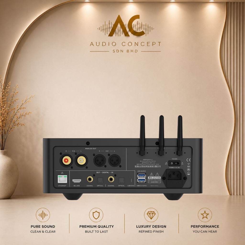 Shanling SM1.3R High-End Hi-Fi Streamer & R2R DAC - Image 7