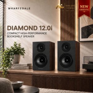 Wharfedale Diamond 12.0i Compact High-Performance Bookshelf Speaker