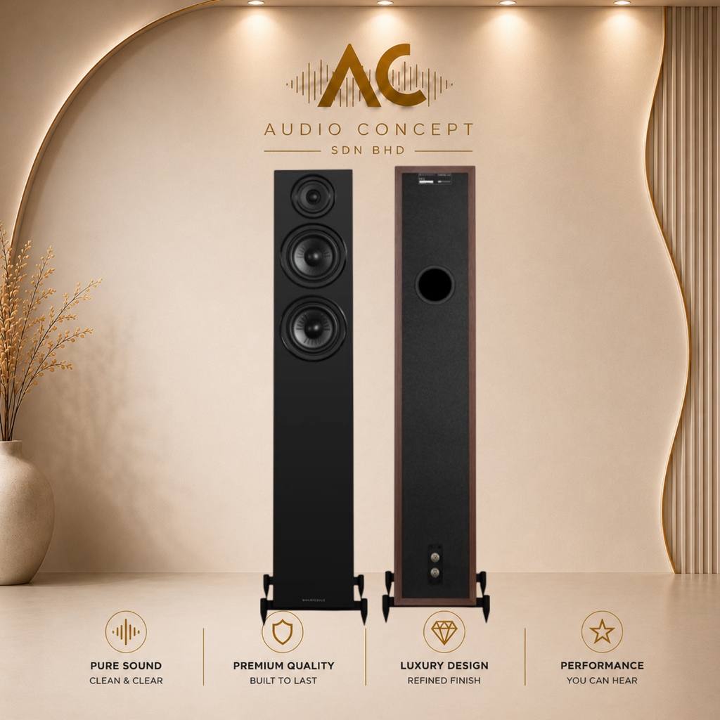 Wharfedale Diamond 12.4i Poweful 2.5-Way Floorstanding Speaker - Image 6